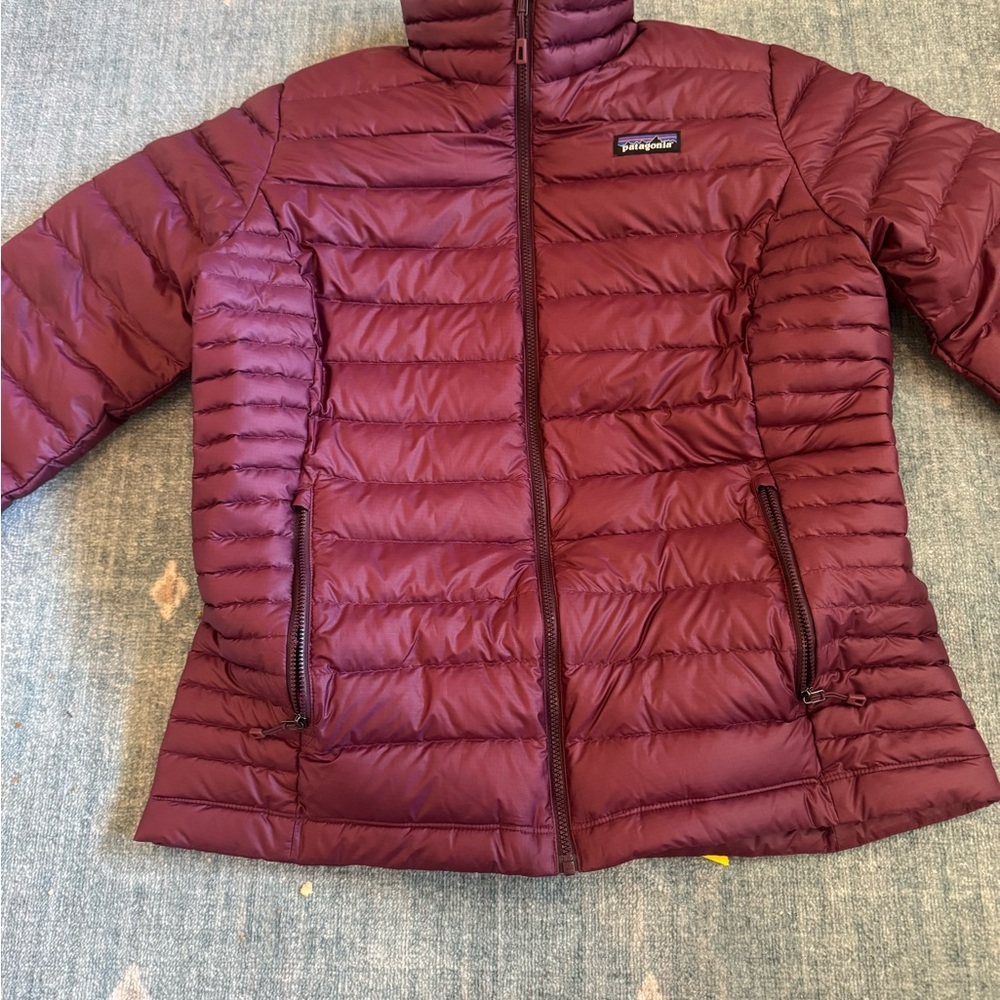 Patagonia Maroon Puffer Jacket